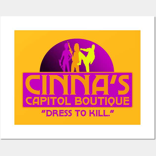 Cinna's Boutique Wall Art by PopCultureShirts